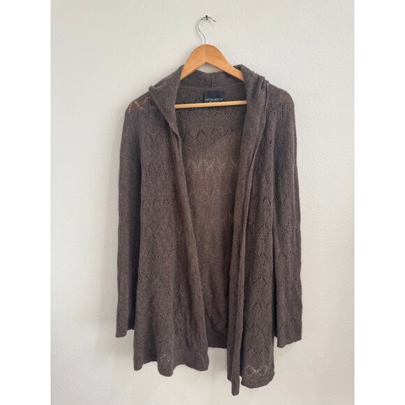 Cynthia Rowley Sweaters - Cynthia Rowley cashmere hooded cardigan